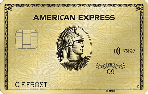 American Express® Gold Card 卡面