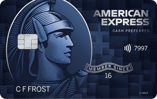 Blue Cash Preferred® Card from American Express 卡面