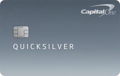 Capital One Quicksilver Cash Rewards Credit Card 卡面