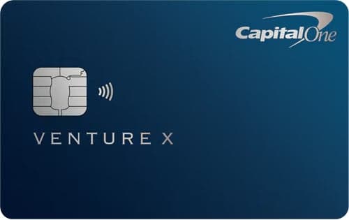 Capital One Venture X Rewards Credit Card 卡面
