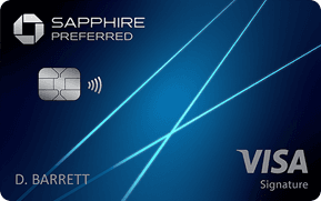 Chase Sapphire Preferred Card 卡面