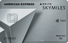 Delta SkyMiles Platinum American Express Card 卡面