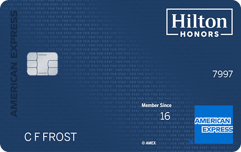 Hilton Honors American Express Surpass Card 卡面