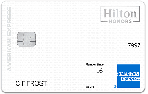 Hilton Honors American Express Card 卡面