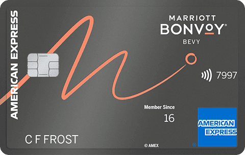 Marriott Bonvoy Bevy American Express Card 卡面