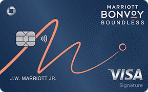Marriott Bonvoy Boundless Credit Card 卡面