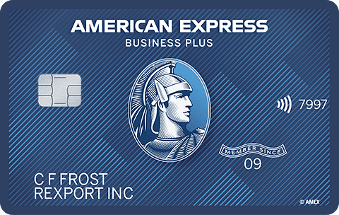 The Blue Business Plus Credit Card from American Express 卡面