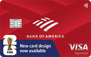Bank of America Customized Cash Rewards 卡面