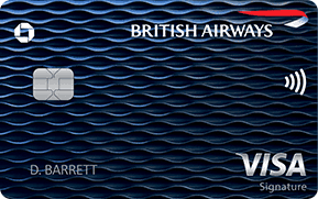 British Airways Visa Signature Card 卡面