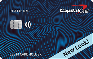 Capital One Platinum Credit Card 卡面