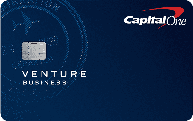 Capital One VentureOne Business 卡面