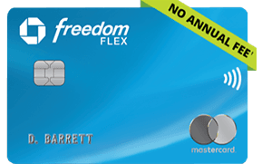 Chase Freedom Flex 卡面