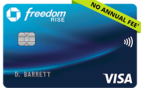 Chase Freedom Rise 卡面