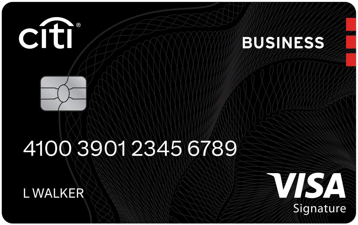 Costco Anywhere Visa Business Card by Citi 卡面