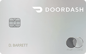 DoorDash Rewards Mastercard 卡面