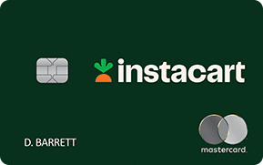 Instacart Mastercard 卡面