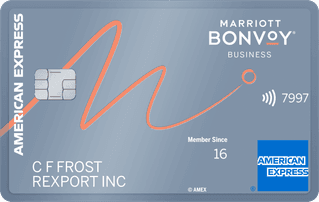 Marriott Bonvoy Business American Express Card 卡面