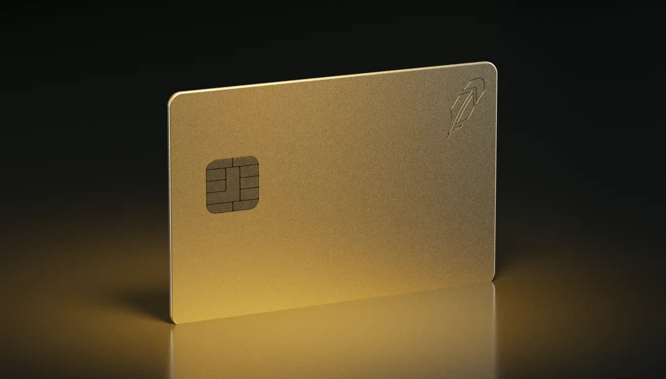 Robinhood Gold Card 卡面