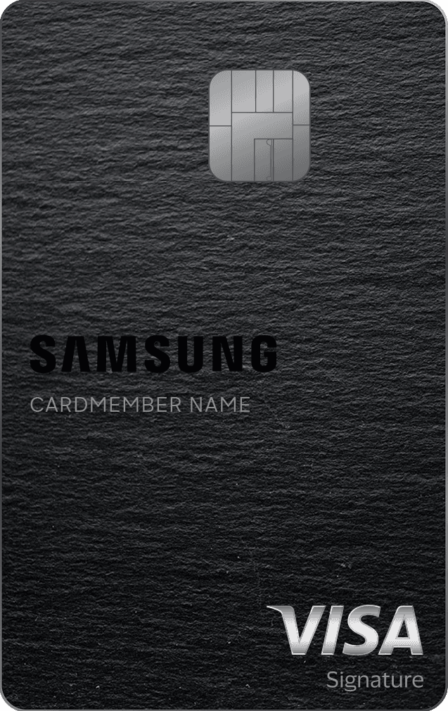 Samsung Galaxy Card 卡面