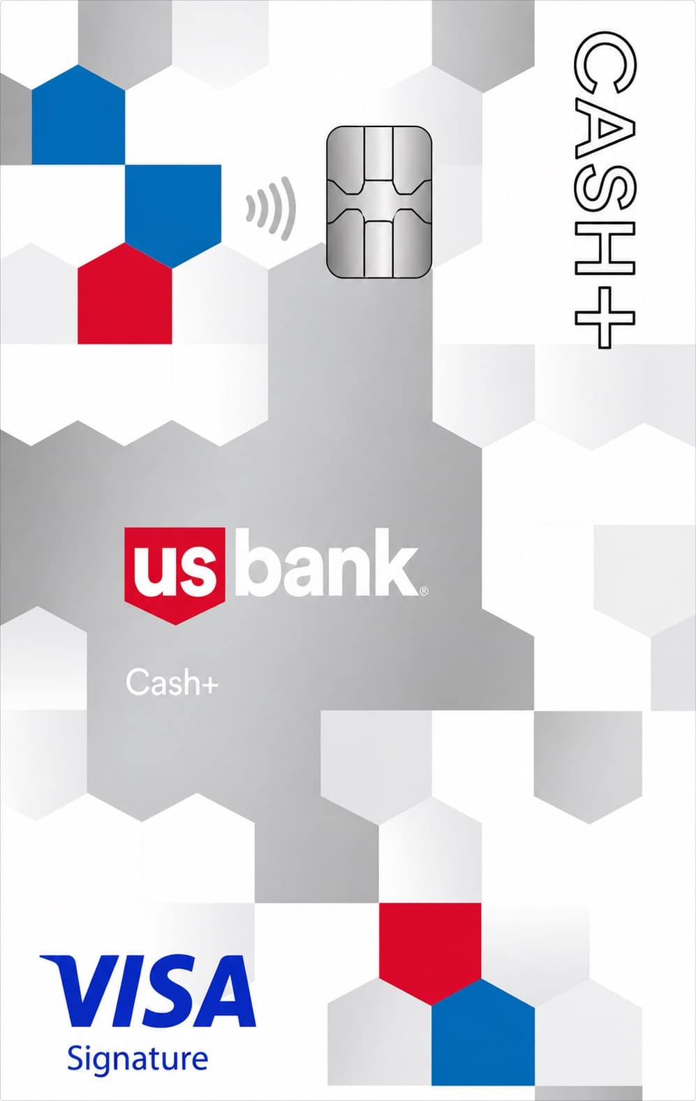 U.S. Bank Cash+ Visa Signature Card 卡面