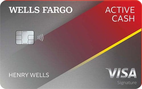 Wells Fargo Active Cash® Card 卡面